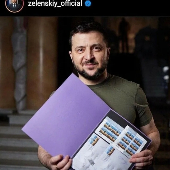 GENUINE Wooden Ukraine Stamp F Refrig. Magnet Russian Warship, Go F *** Y… - Picture 3 of 10